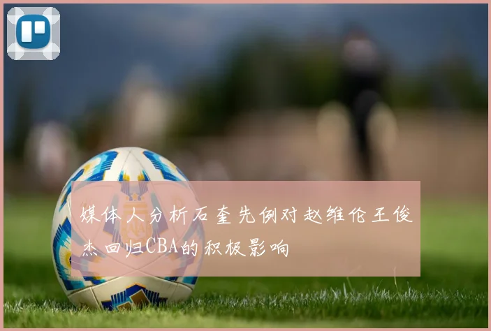 媒体人分析石奎先例对赵维伦王俊杰回归CBA的积极影响
